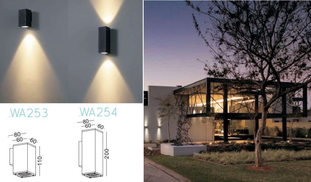 Đèn LED gắn tường WA253 WA254