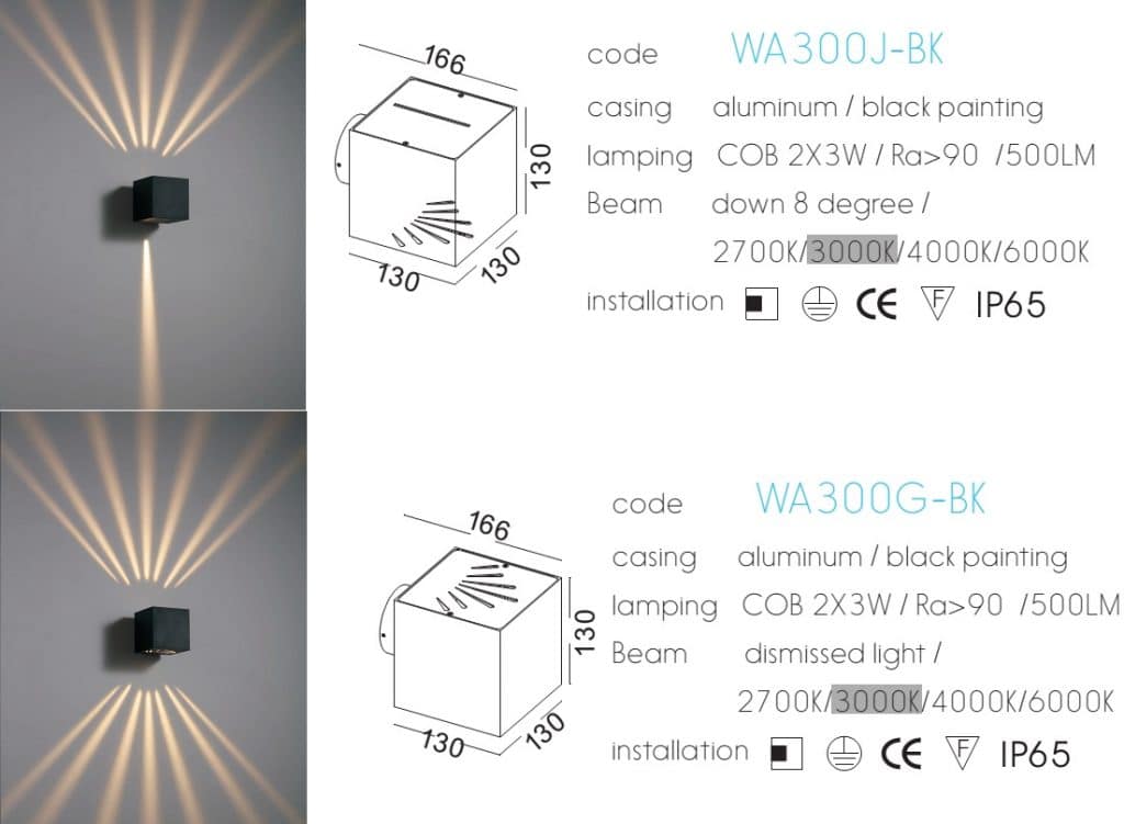 Đèn LED gắn tường WA300